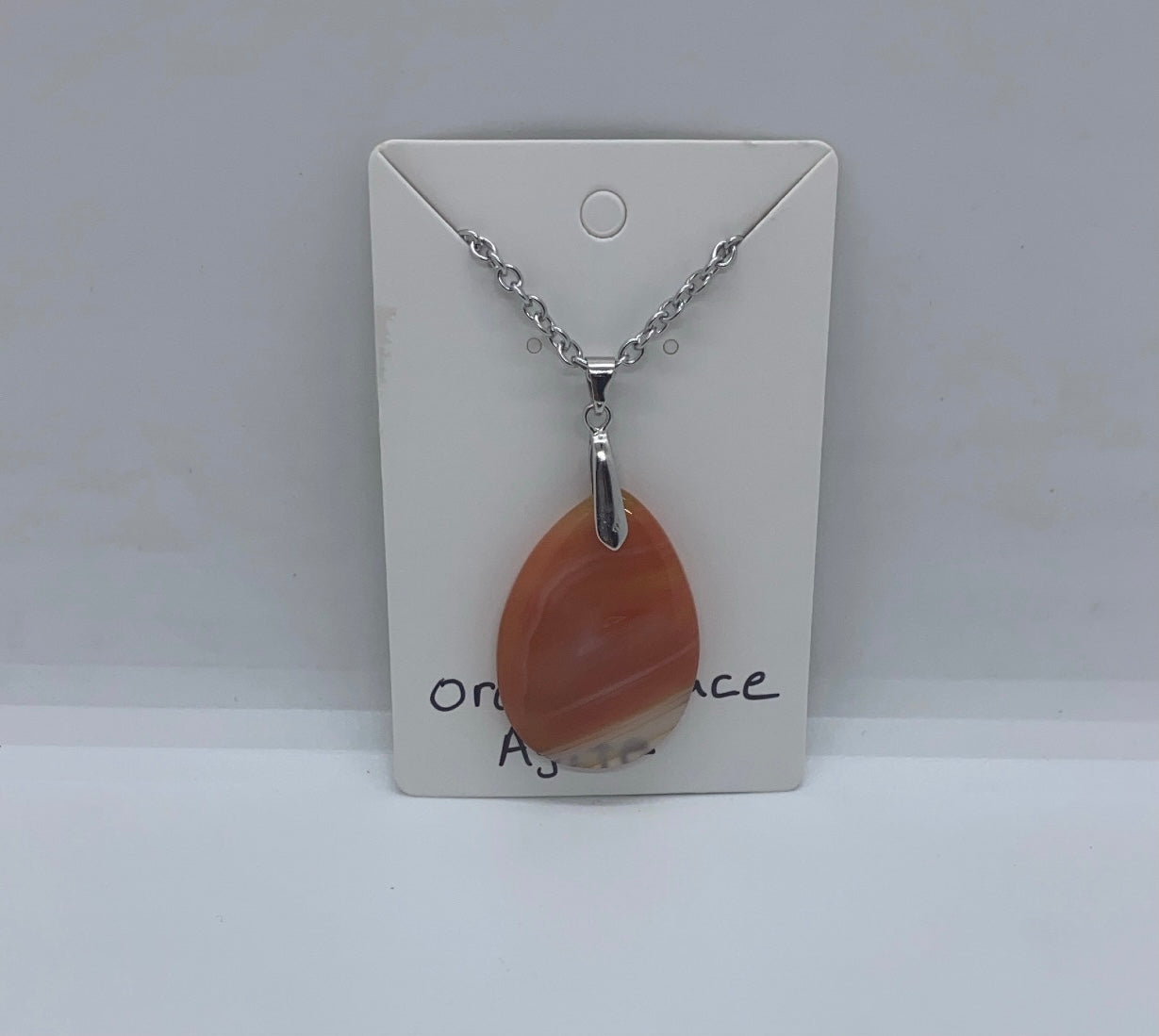 Orange Lace Agate