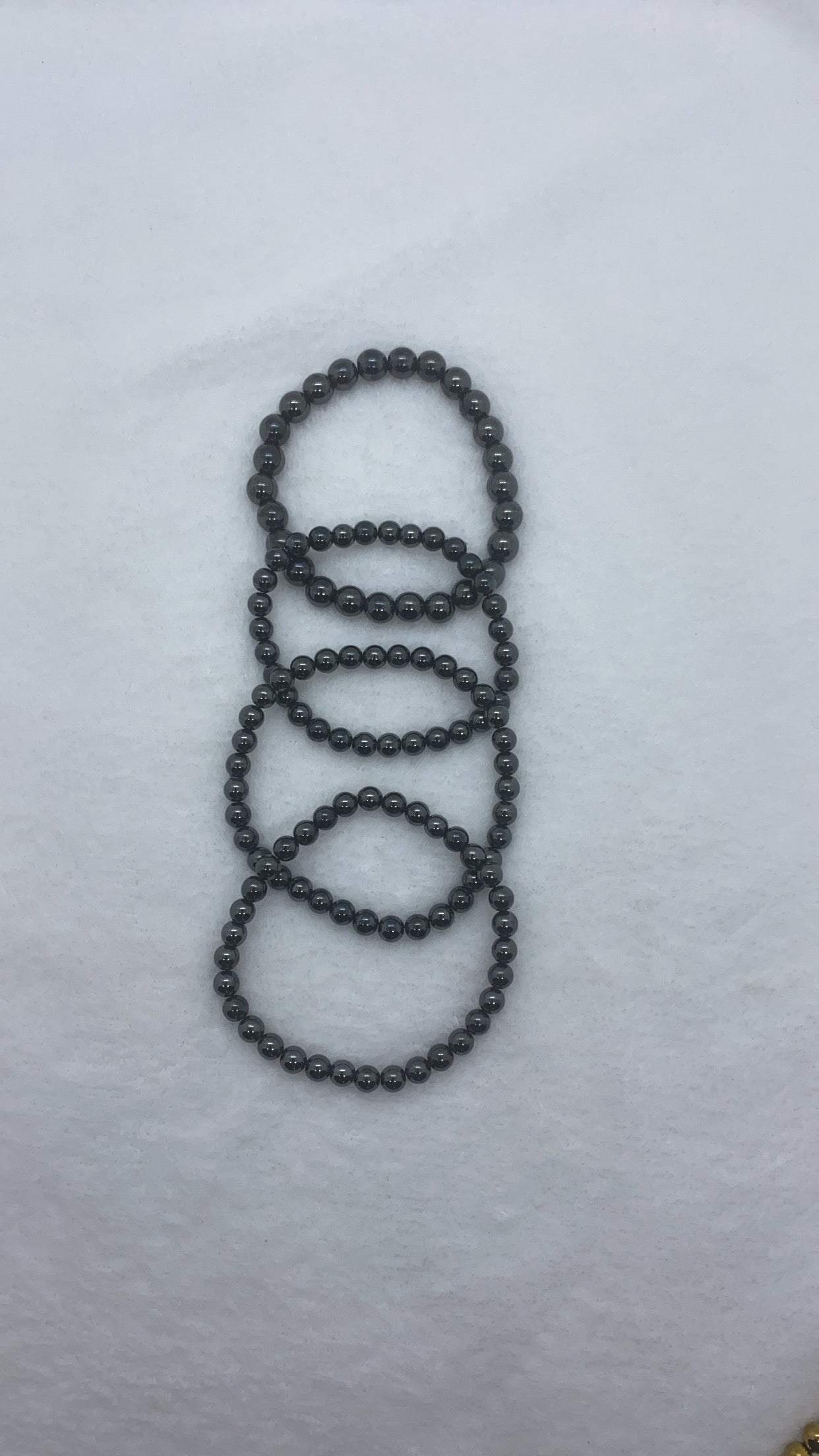 Dark Silver Hematite