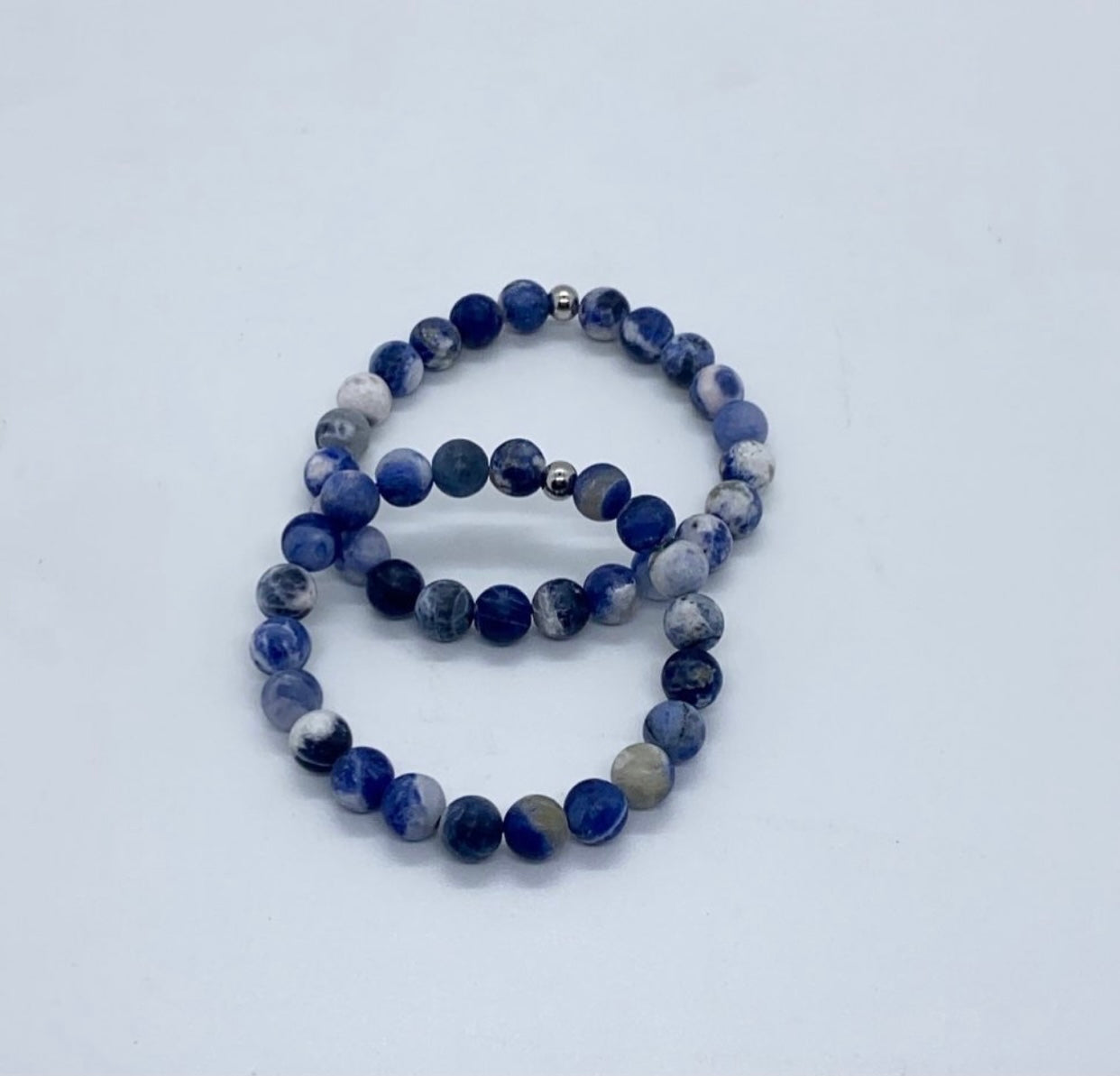 Blue Sodalite ~ FROSTED ~