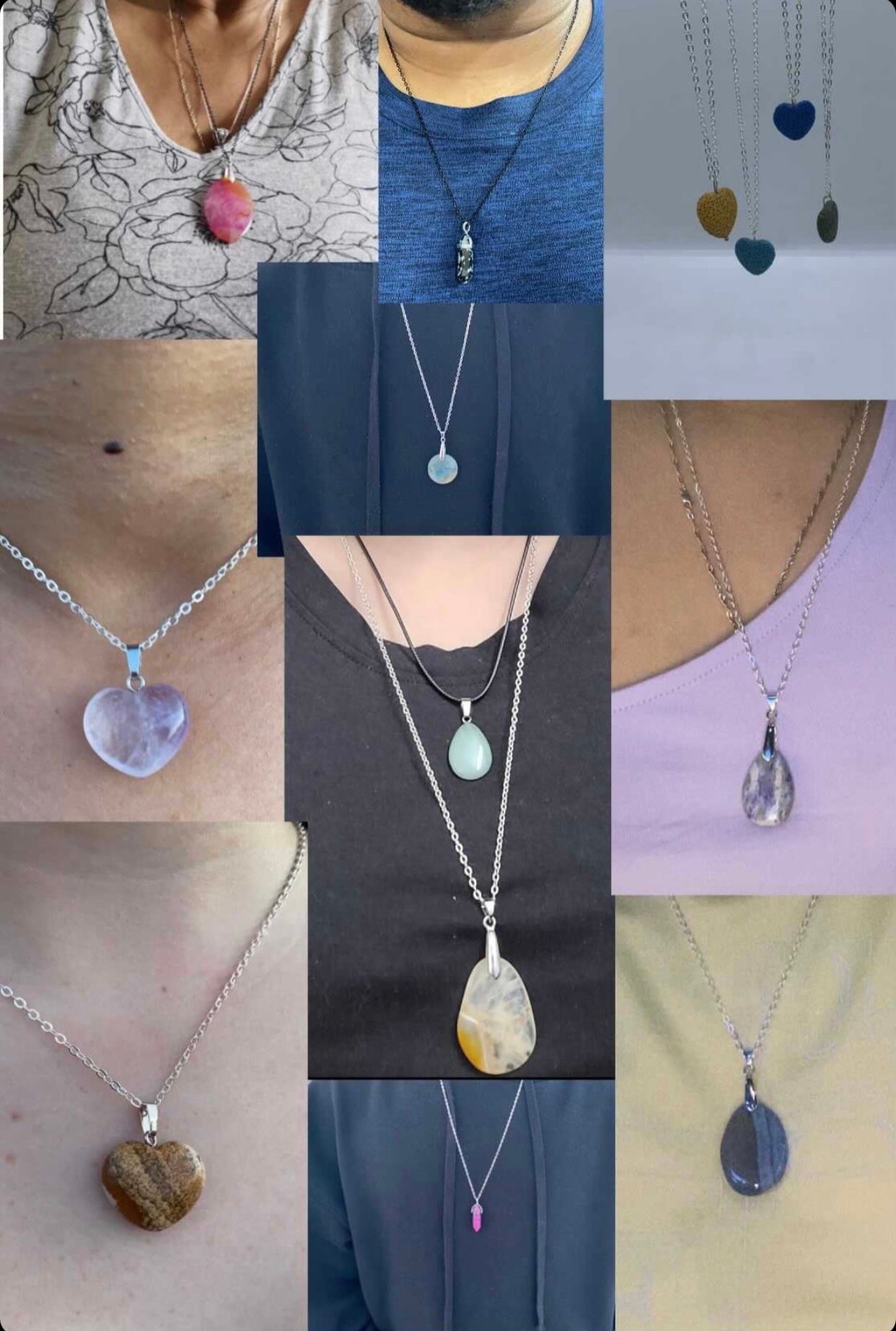 Mystery Gem Necklaces